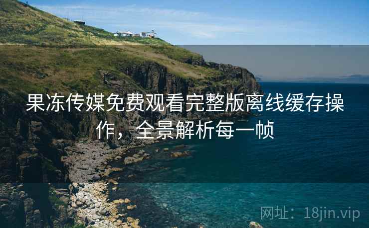 果冻传媒免费观看完整版离线缓存操作，全景解析每一帧