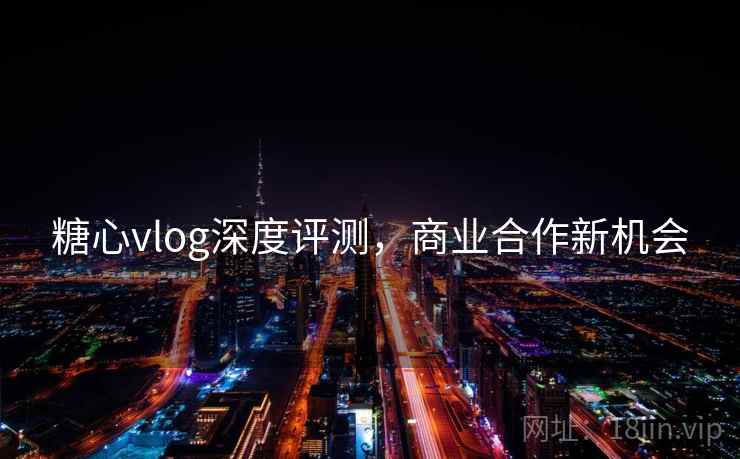 糖心vlog深度评测，商业合作新机会