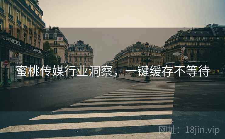 蜜桃传媒行业洞察,一键缓存不等待 蜜桃传媒行业洞察,一键缓存不等待